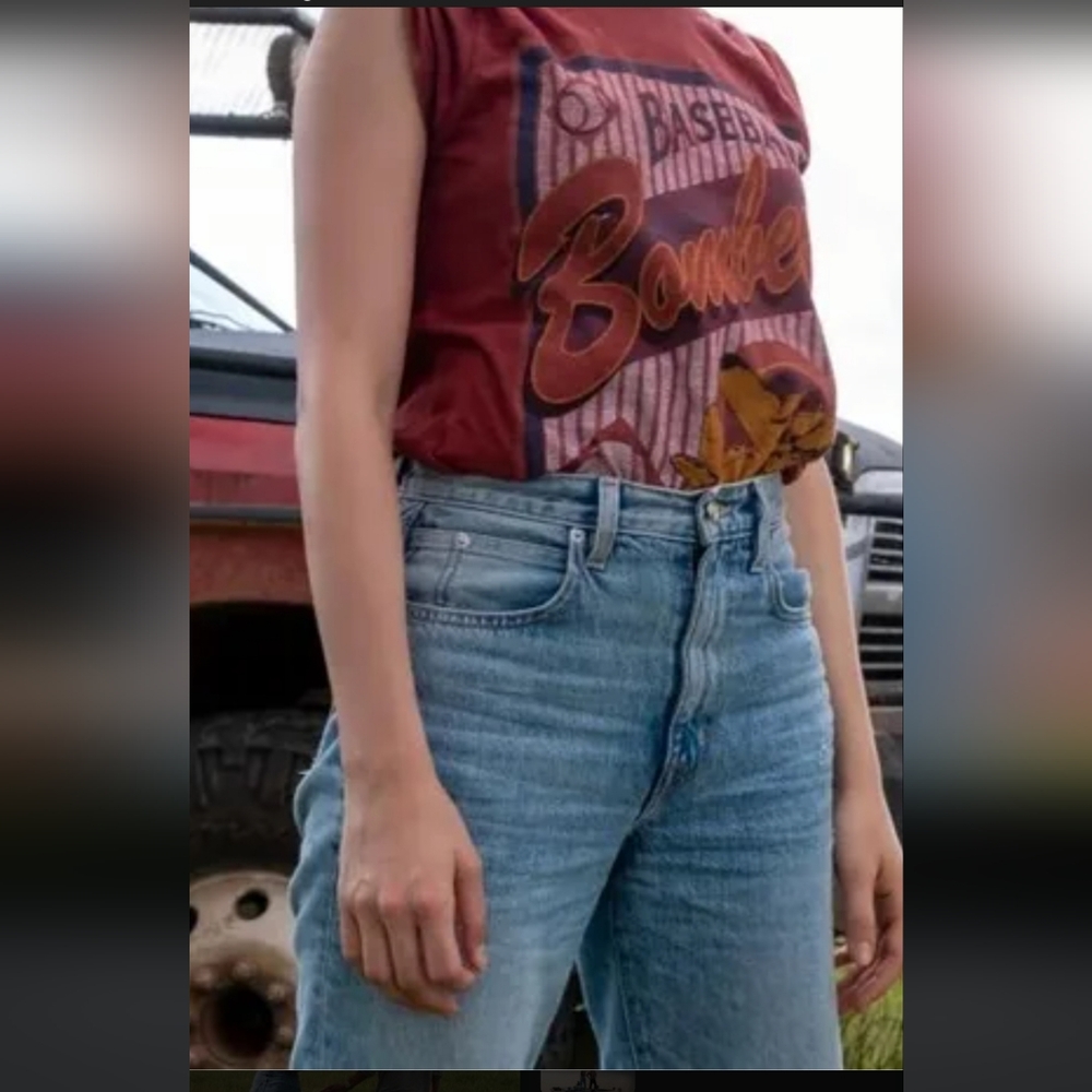 SLVRLAKE London - high waisted straight leg jeans. Heartache wash. - Picture 15 of 16